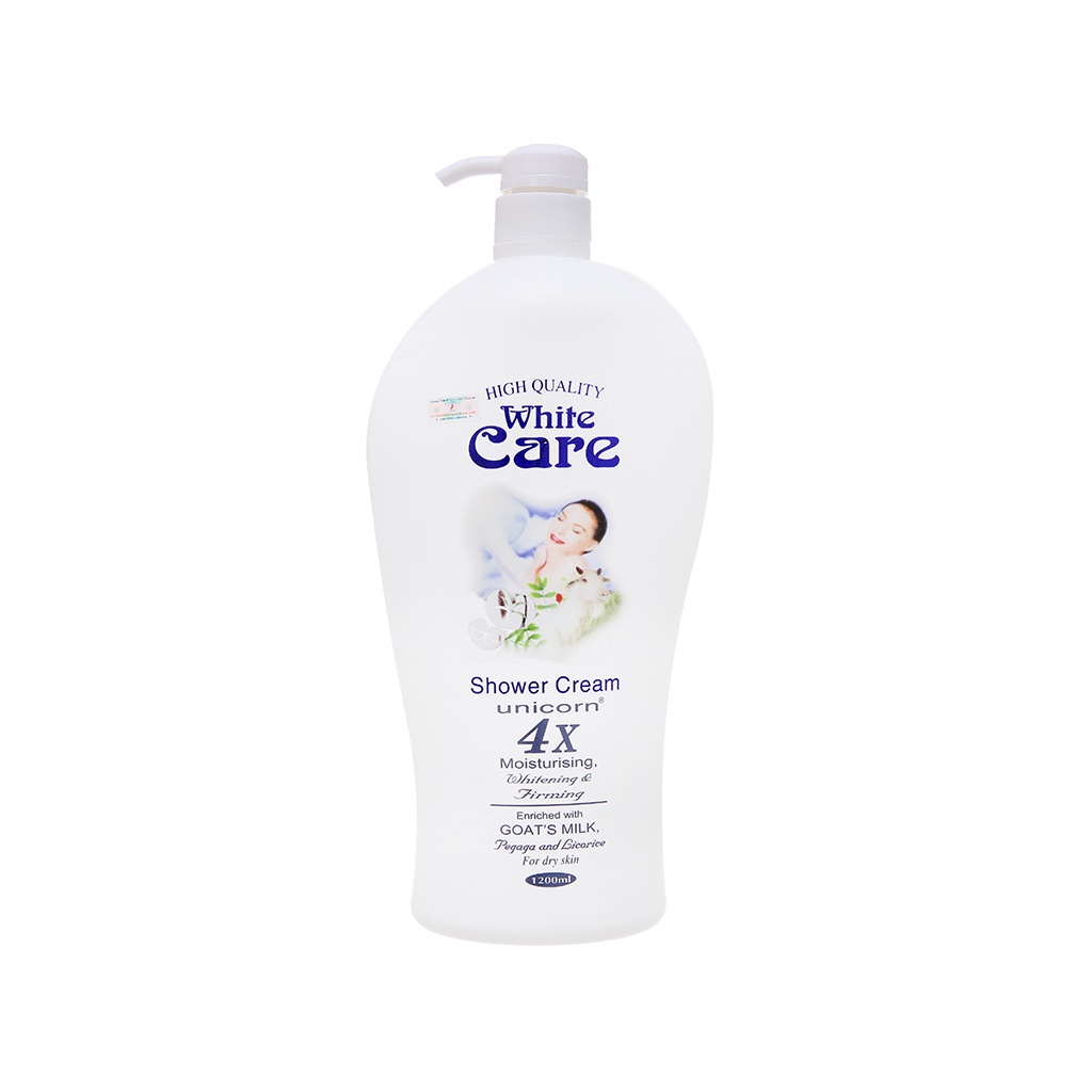 Sữa tắm dê care thái lan 1200ml dưỡng da trắng sáng dưỡng ẩm