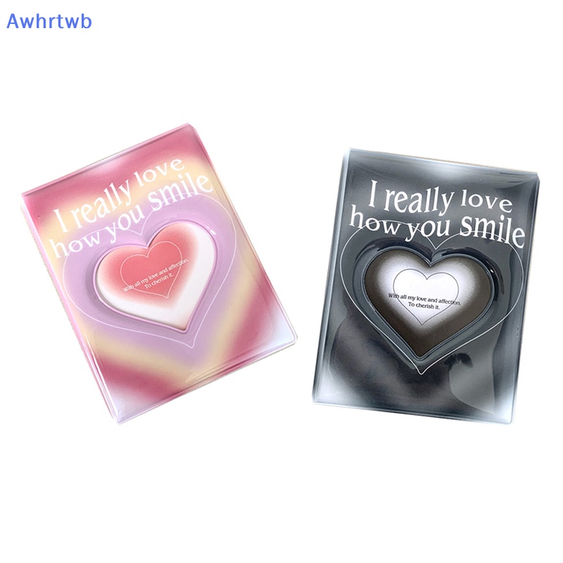 Album Ảnh 3 Inch Hình Trái Tim Phong Cách Hàn Quốc Mới