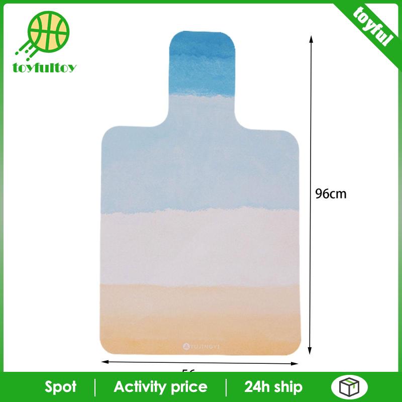 Thảm Lót Sàn Thấm Hút Mồ Hôi Kích Thước 38X22 in Di Động Tiện Dụng