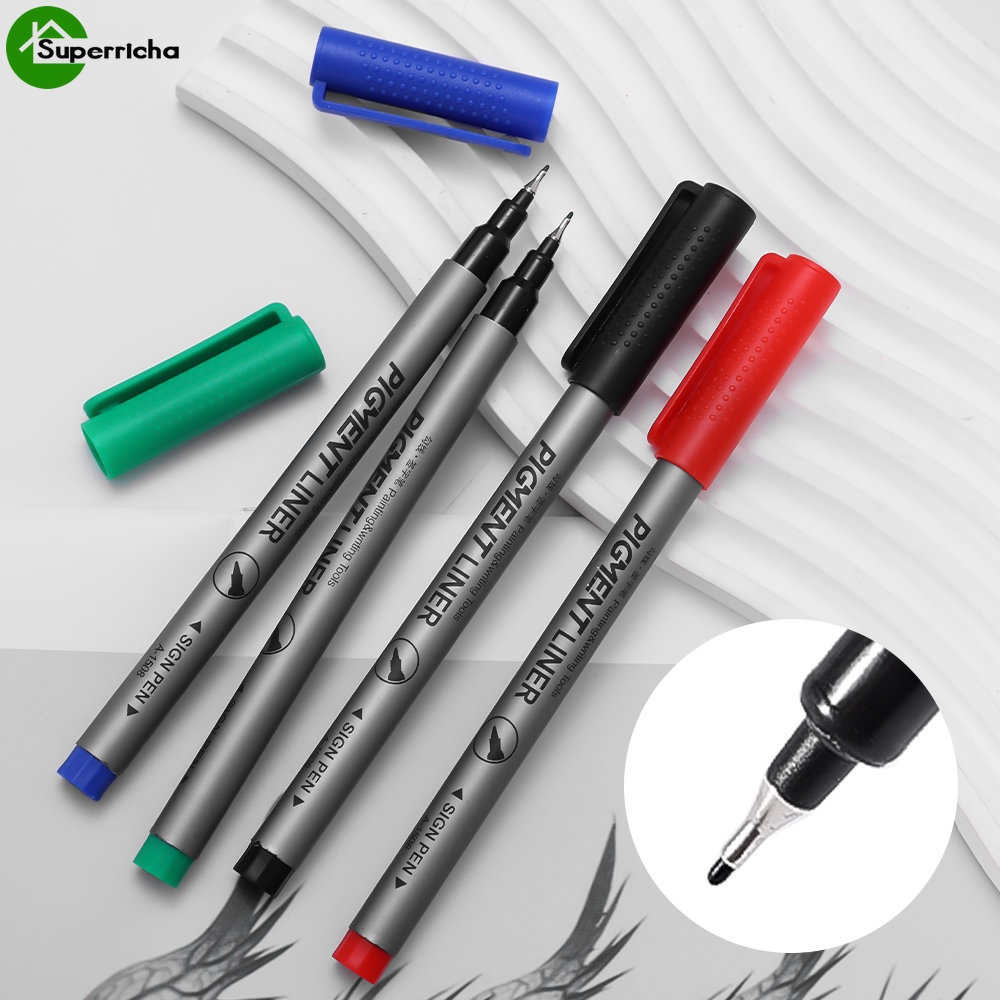 Bút Mực Gel 0.5mm Màu Đen / Đỏ / Xanh Lam Nhanh Khô Mềm Mịn Có Thể Thay Đổi Giọng Nói / Bút Ký Tên Đặc Biệt Cho Học Sinh / Văn Phòng