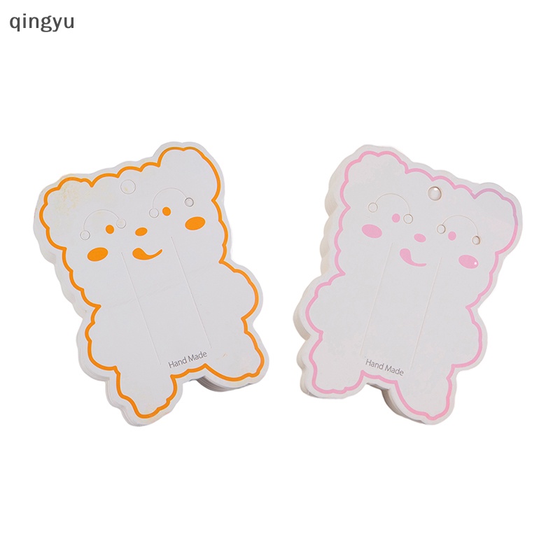 Set 50 Kẹp Tóc Hình Gấu Hoạt Hình DIY Dành Cho Trẻ Em