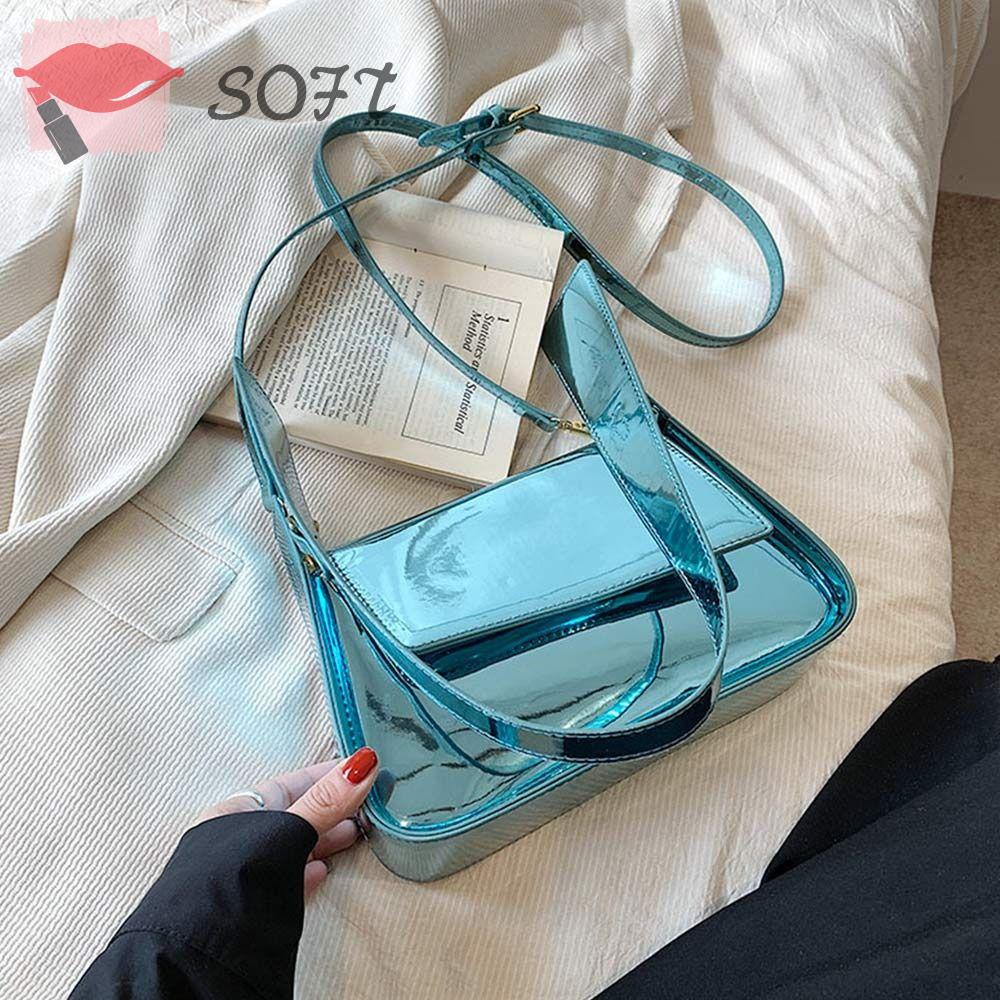 Túi Xách Da PU Bóng Thời Trang Sang Trọng Cho Nữ