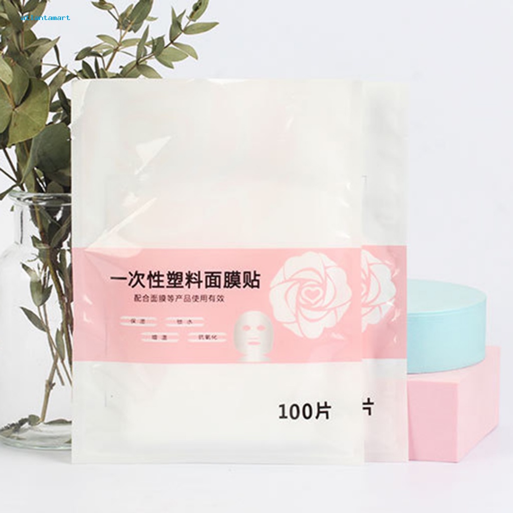 Túi Đựng Đồ Dùng Cao Cấp Tiện Dụng| Set 100 Miếng Dán Nhựa PE Chống Mất Dưỡng Ẩm Đa Năng Dùng Một Lần Cho Spa