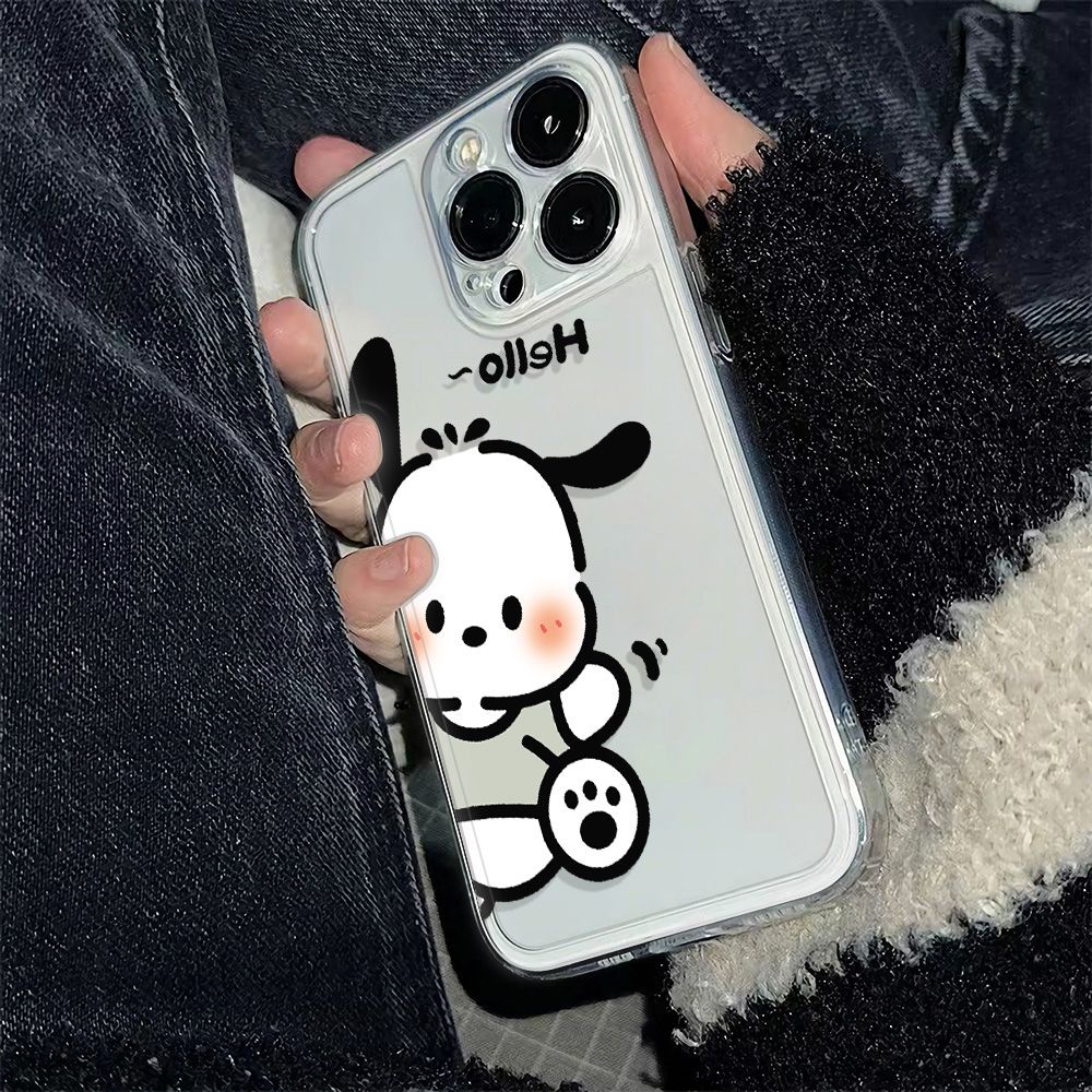 ✅Ốp Điện Thoại Mềm Chống Sốc Hình Chú Chó Pacha Cho Iphone 14Pro 12 6In11 7813 GFZC