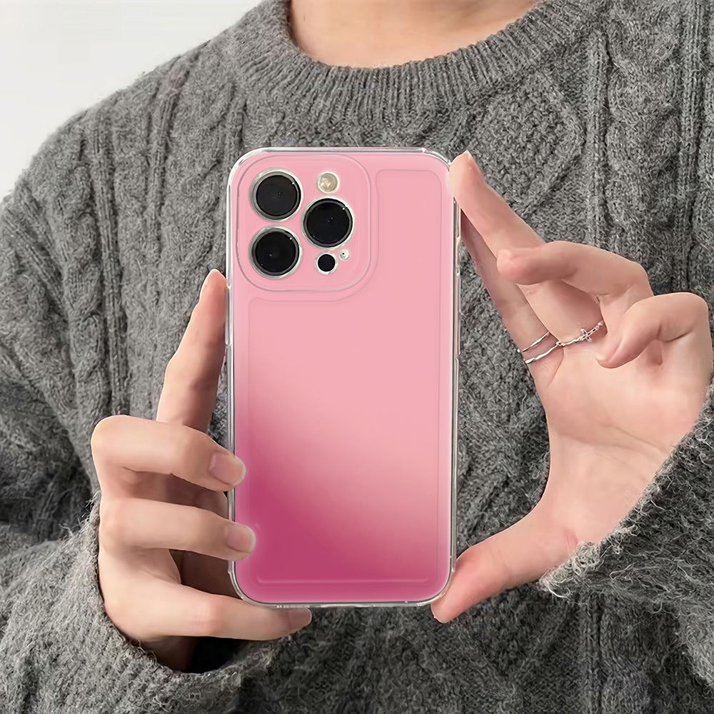 ✅Ốp Điện Thoại Mềm Trong Suốt Màu Gradient Chống Sốc Cho Iphone 1178Iphone126Inmax plus13 14pro KBN5
