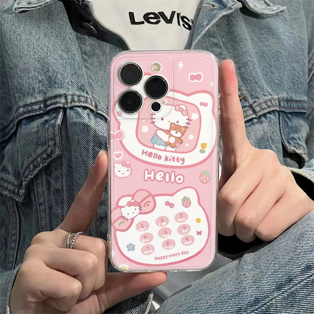 ✅Ốp Điện Thoại Mềm Chống Sốc Màu Hồng Cho Iphone126In7813 14Promax 11