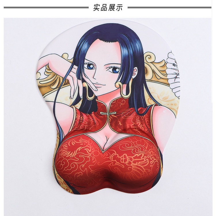 Miếng Lót Chuột Silicone Mềm Hình Yuanshen Game 3d
