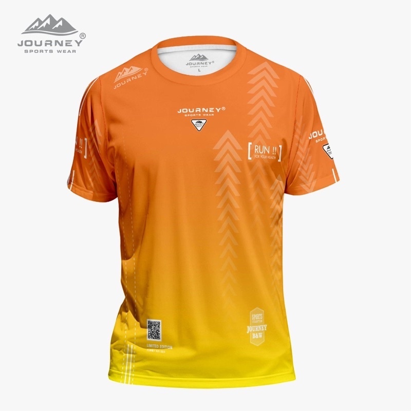 Hàng Có Sẵn Jersey Journey Áo Thun Thể Thao Mùa Hè In Họa Tiết  Cho Chạy Bộ / Kéo Dài / Vải microsport. Đèn Led Siêu Nhẹ Thoáng Khí In Họa Tiết Thời Trang