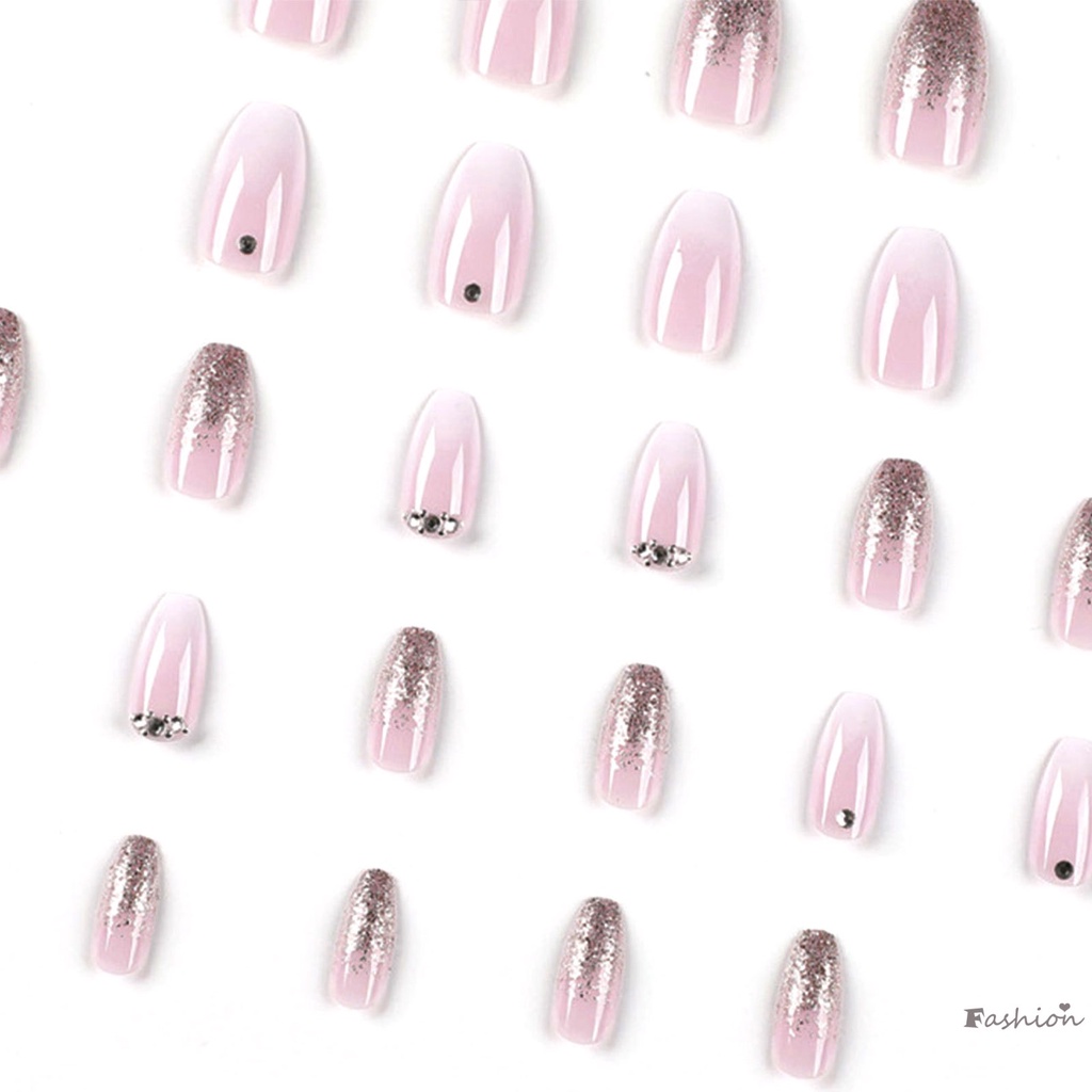 Phụ Kiện Trang Trí Móng Tay Đính Đá Màu Gradient Sang Trọng