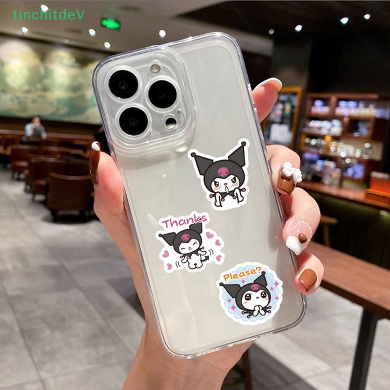 [TinchitdeV] Hình Dán Anime Kuromi Chống Thấm Nước Trang Trí Xe Đạp / Ván Trượt / Điện Thoại [Mới]