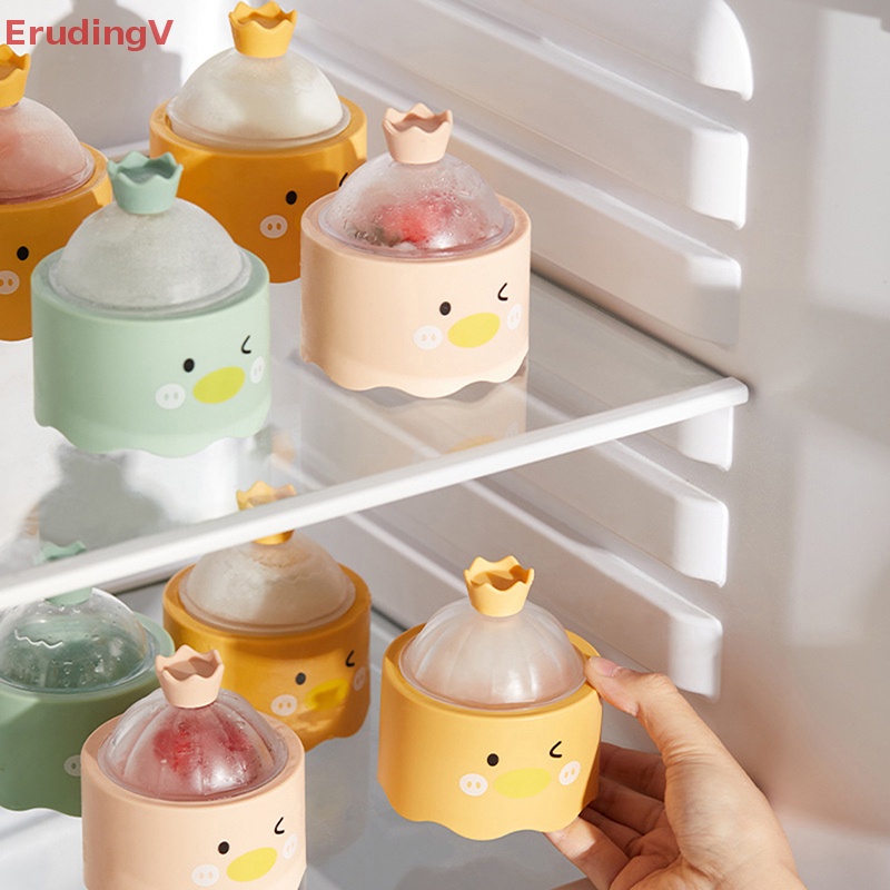 Khuôn Làm Đá Viên Bằng Silicon Hình Quả Bóng Dễ Thương