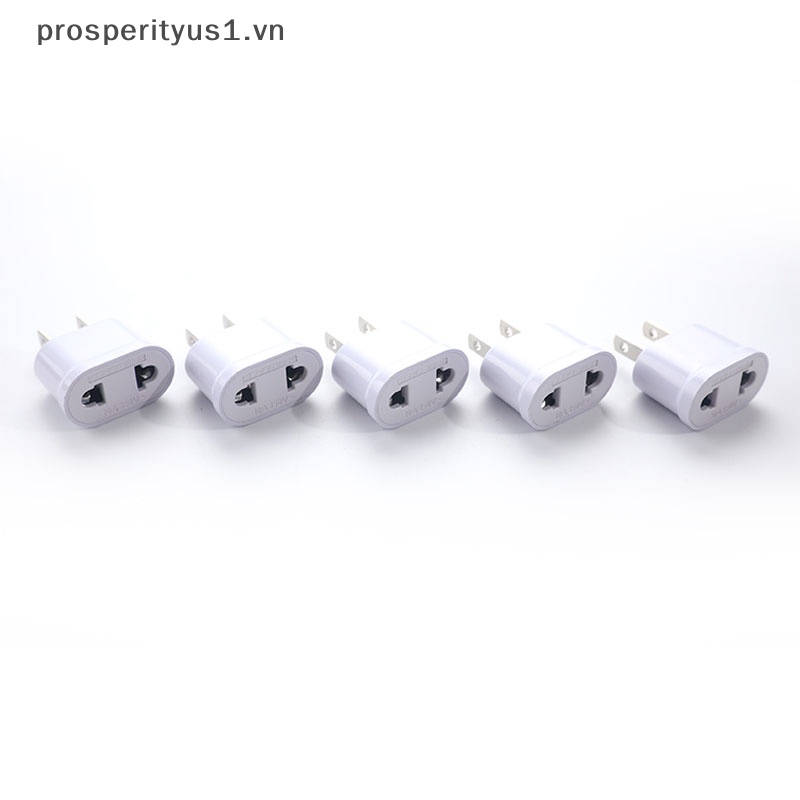 Phích Cắm Chuyển Đổi US Plug Sang EU Đa Năng Tiện Dụng prosperityus1
