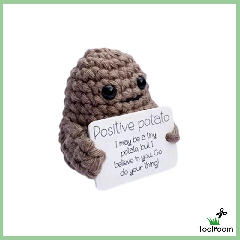 Búp Bê Đồ Chơi Bằng Len Hình Khoai Tây Chiên Vui Nhộn Dành Cho Bé