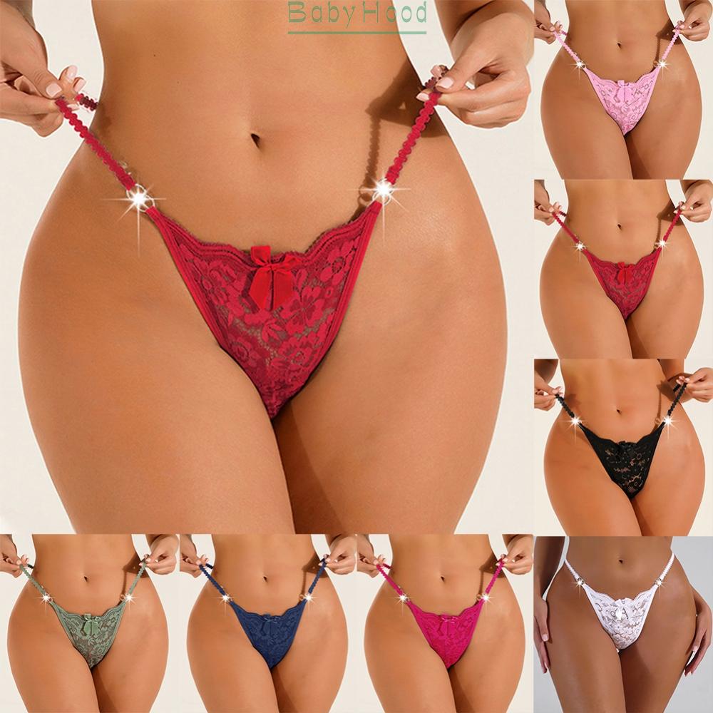 Women's Sexy Lace Brief Panties Underwear Thongs Lingerie G String Knickers XS L#BBHOOD