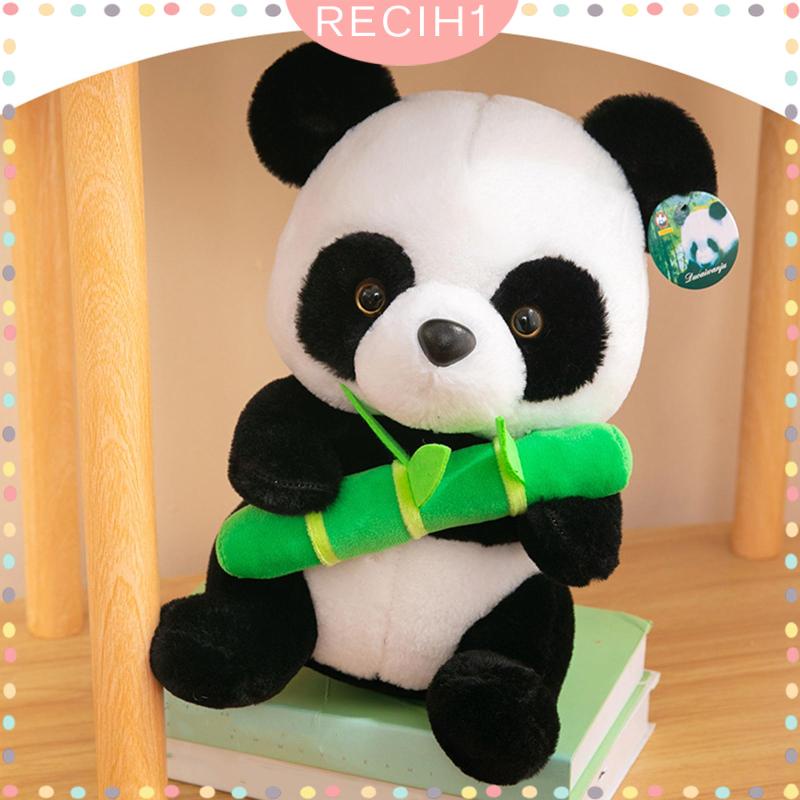 [Recih] Gối Nhồi Bông Hình Gấu Trúc Dễ Thương Dành Cho Bé Trai Và Bé Gái