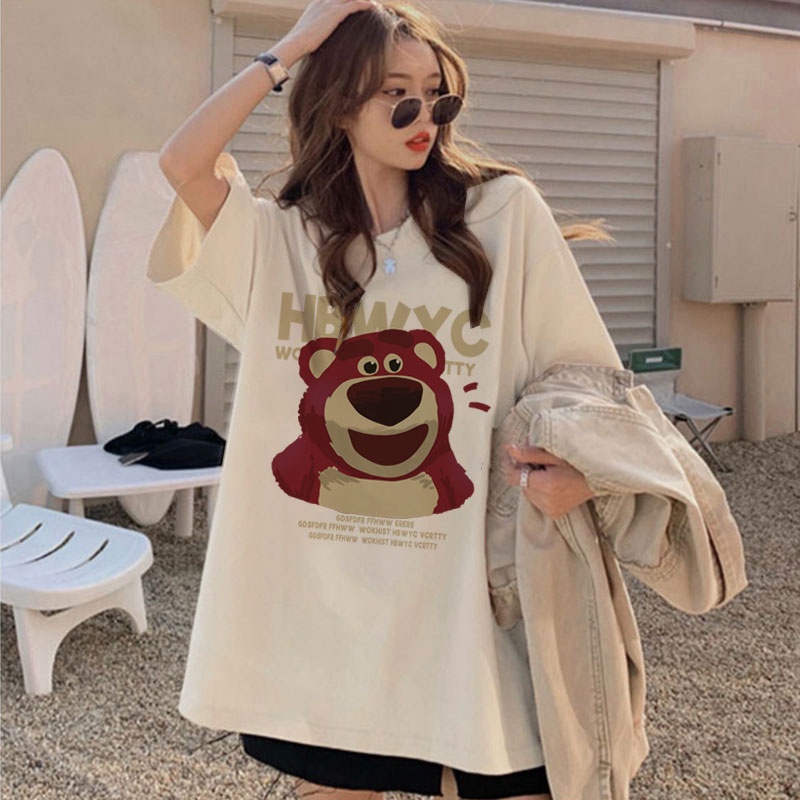 NRVP Áo Thun 100% Cotton Tay Ngắn Phong Cách Hàn Quốc Mới