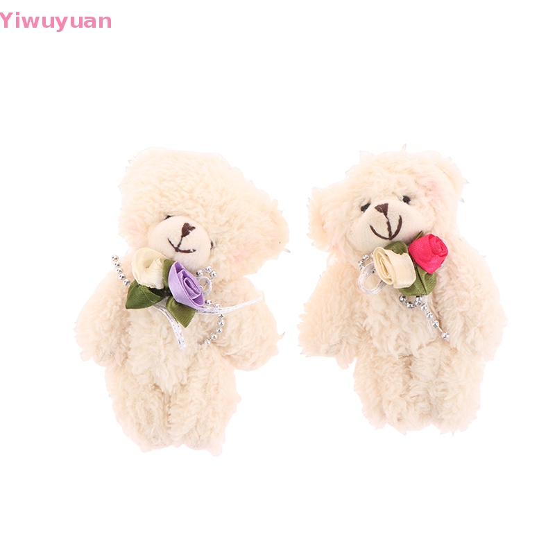 < Yiwuyuan > Móc Khóa Gấu Bông Mềm Mại Đáng Yêu Sáng Tạo Và Thay Thế Được Cho Bé Gái Và Trẻ Em Mới