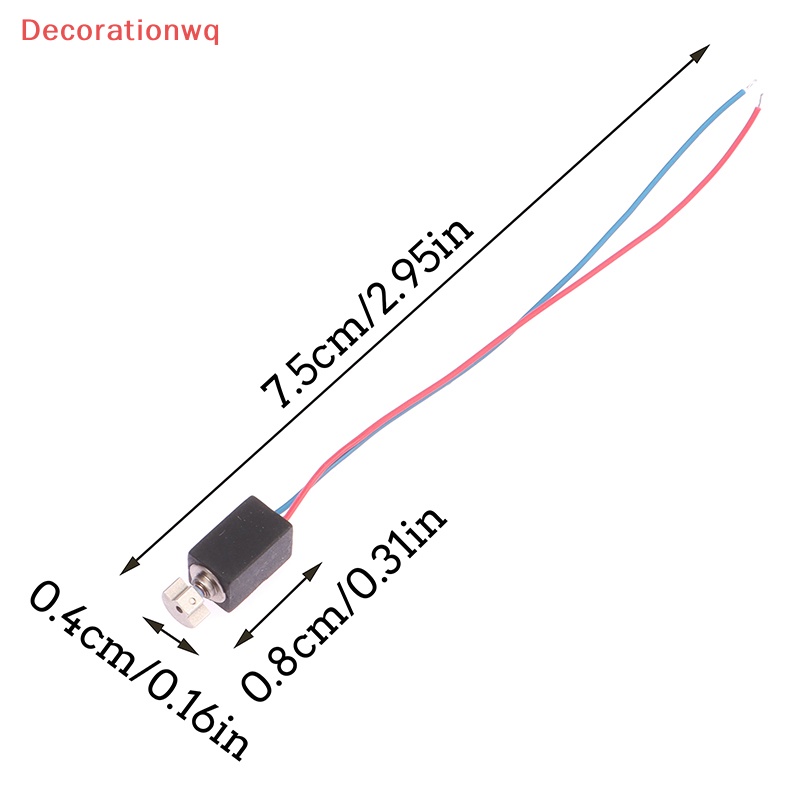 Set 5 Mô Tơ Rung Động Cơ Micro DC 3V 4mm * 8mm 0408 Mini Dùng Để Trang Trí