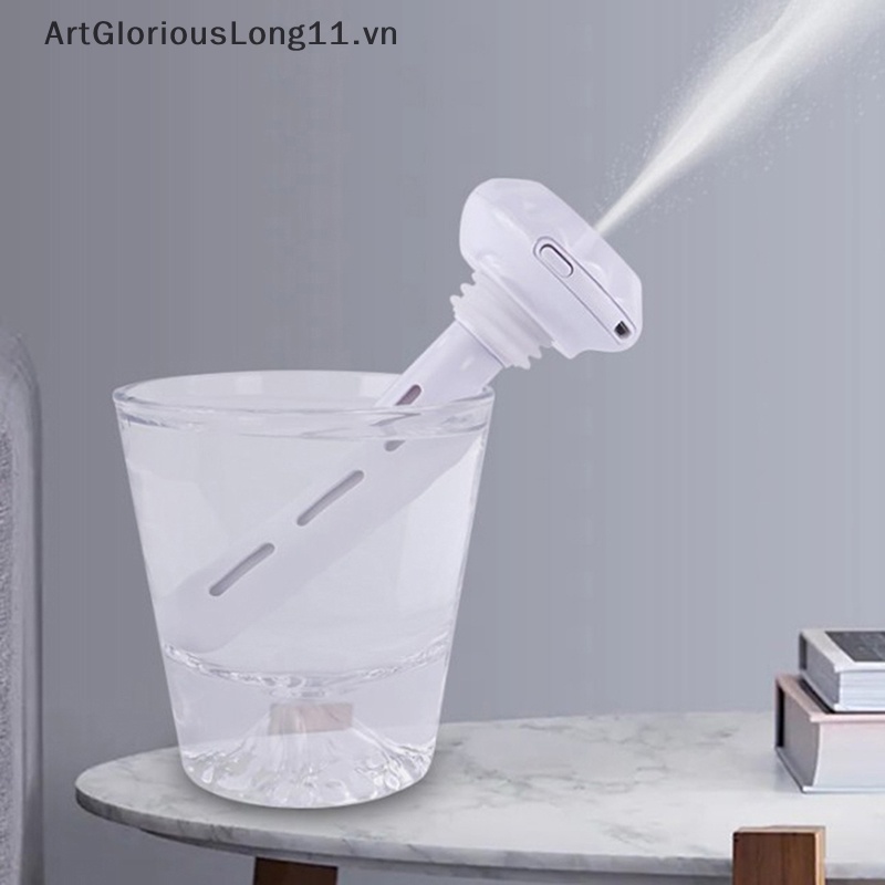 Máy Phun Sương Tạo Độ Ẩm Mini Hình Chai Nước Khoáng Mang Đi Tiện Dụng
