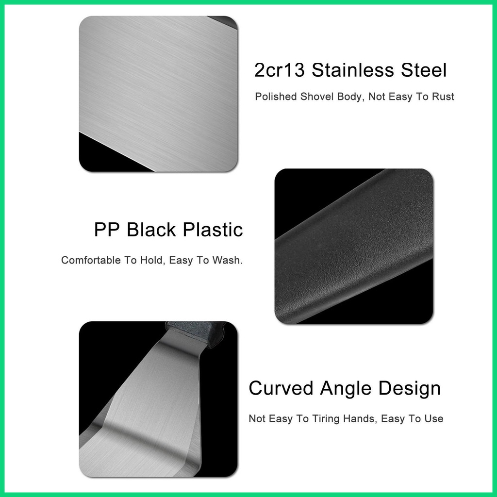 Bộ Dụng Cụ Nướng Bbq Bằng Kim Loại Chống Rỉ Kèm Tay Cầm Thoải Mái Tiện Dụng