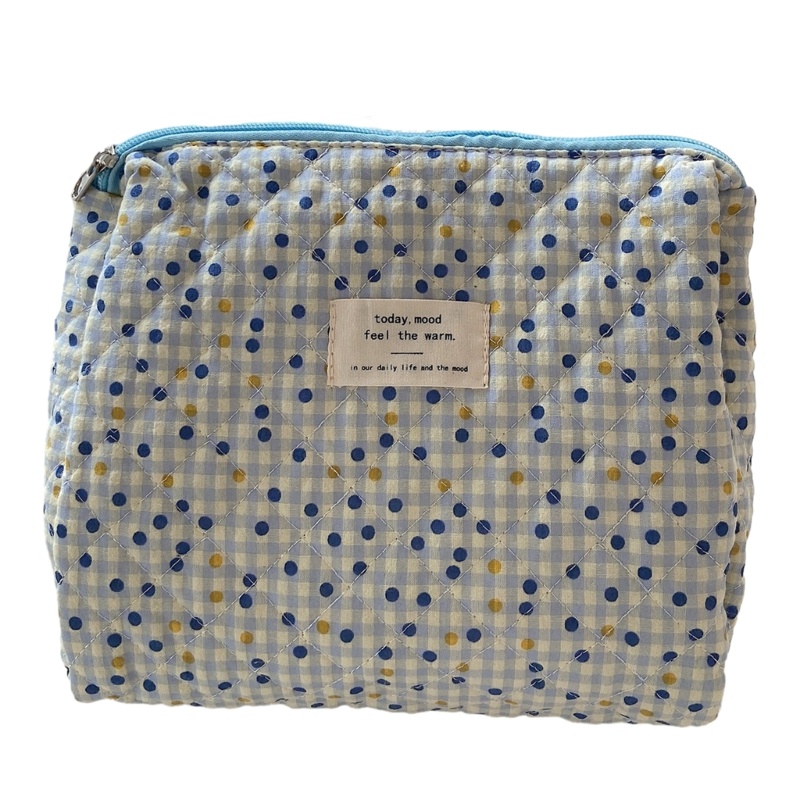 Túi Đựng Tã Em Bé / Đồ Dùng Kích Thước Lớn Có Khóa Kéo Tiện Dụng