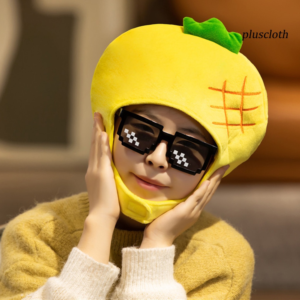 Mũ Len Đan Chéo Họa Tiết Hoạt Hình Dễ Thương Cho Nữ