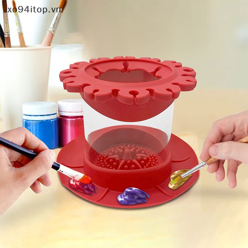 1 Xô Rửa Cọ Trang Điểm Đa Năng XOITOP