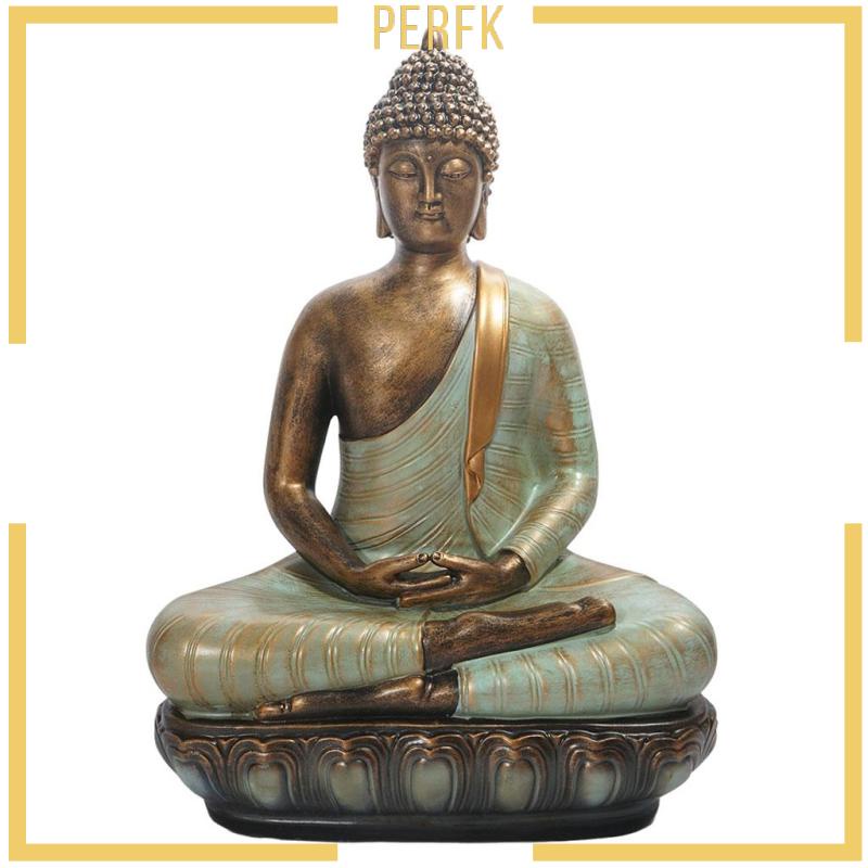 Tượng Phật Ngồi Kết Cấu Bằng Đồng Dùng Trang Trí Trong Nhà