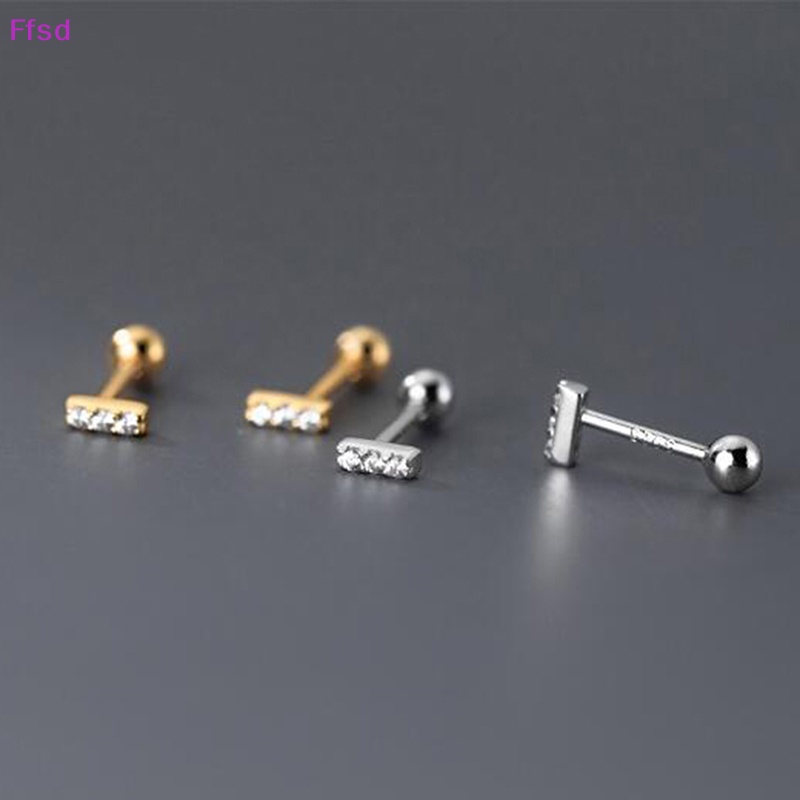 1 Đôi Khuyên Tai Dạng Xoắn Ốc Đơn Giản Cho Nữ