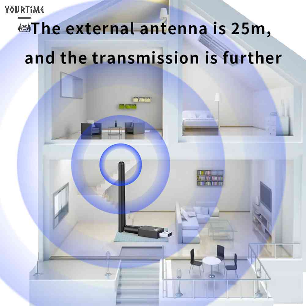 Bộ Truyền Tín Hiệu Bluetooth 5.2 Không Dây Cho Tai Nghe / Âm Thanh / Máy Tính