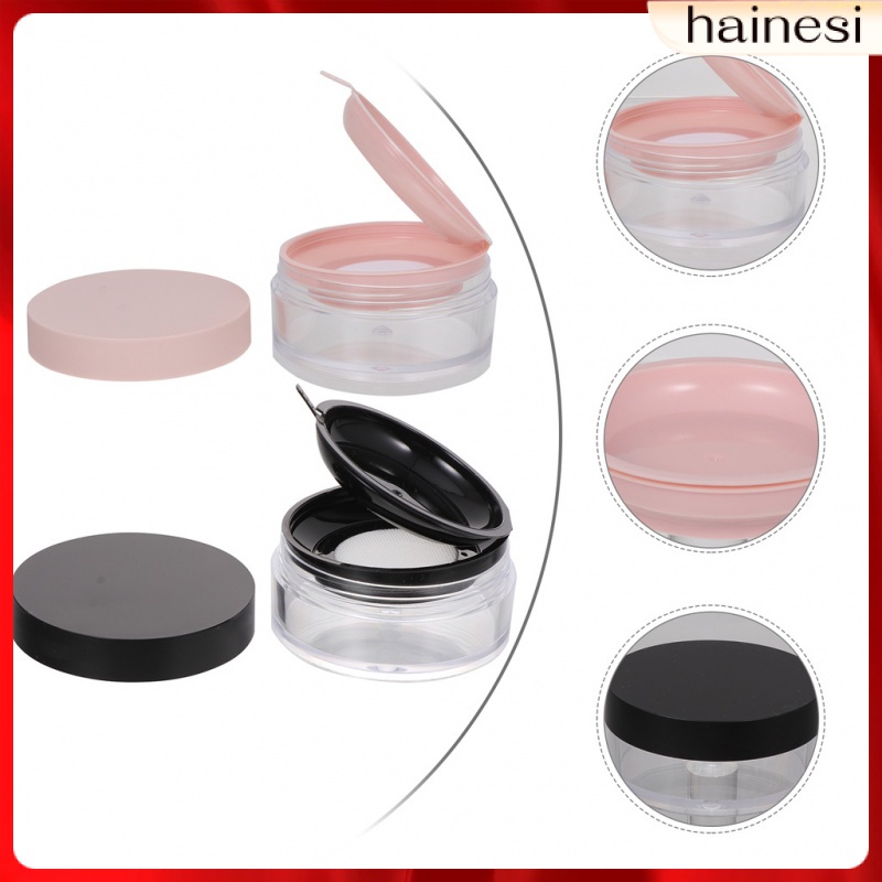 Set 2 Hộp Đựng Mút Trang Điểm Đa Năng Tiện Lợi Cho Du Lịch