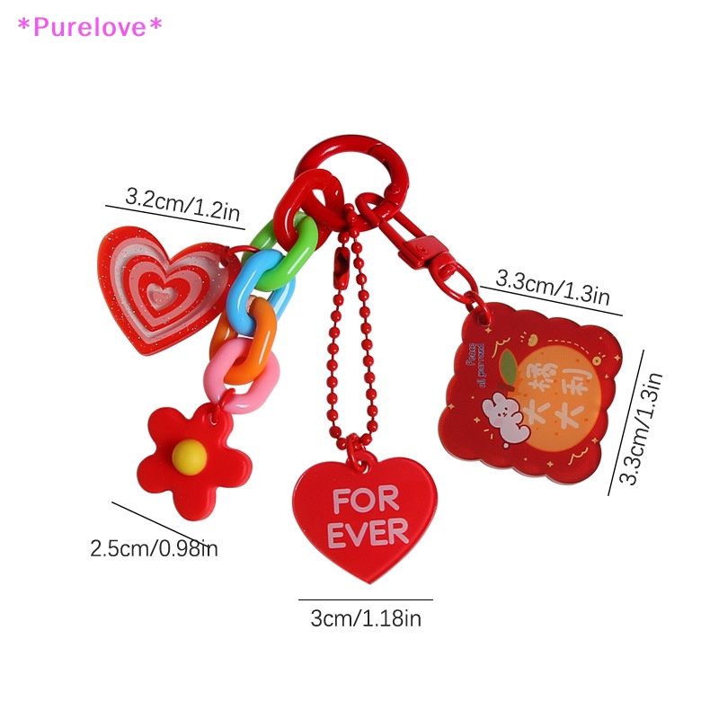 Móc Chìa Khóa Xe Hơi / Ba Lô / Túi Xách Hình Hoa Dễ Thương Mới