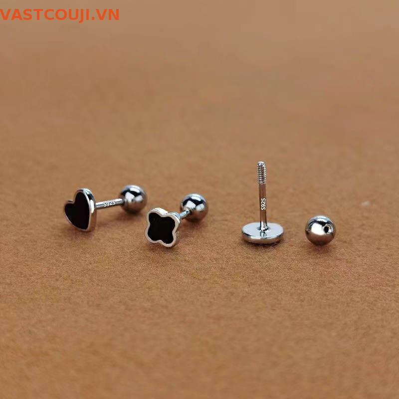 1 Đôi Bông Tai Nữ Hình Xoắn Ốc Thời Trang