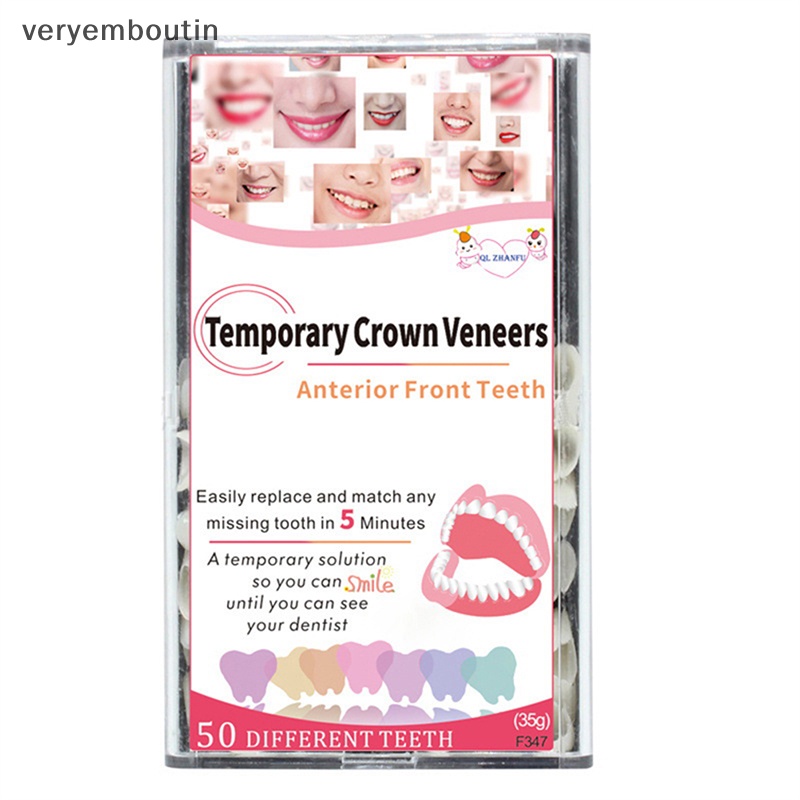 Bộ Dụng Cụ Thay Thế Răng Tạm Thời Hoàn Chỉnh Hình Nụ Cười