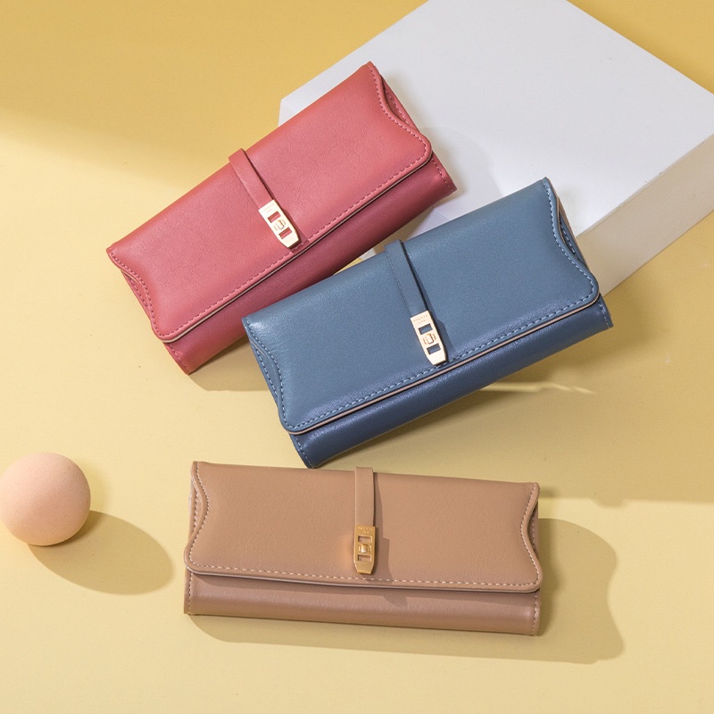 Ví Da PU Dài Thời Trang Cho Nữ