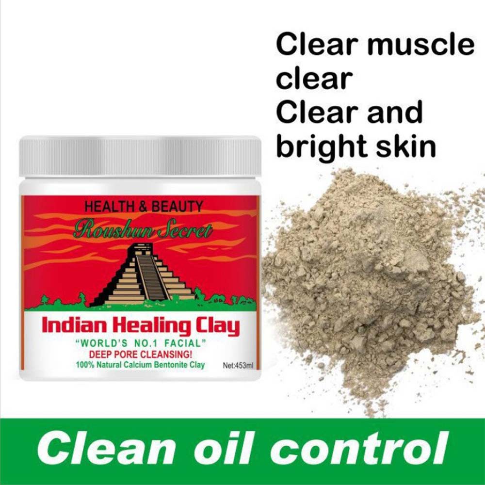 Aztec Secret - Indian Healing Clay - 1 lb , Deep Pore Cleansing Facial & Body Mask, Natural Calcium Bentonite Clay