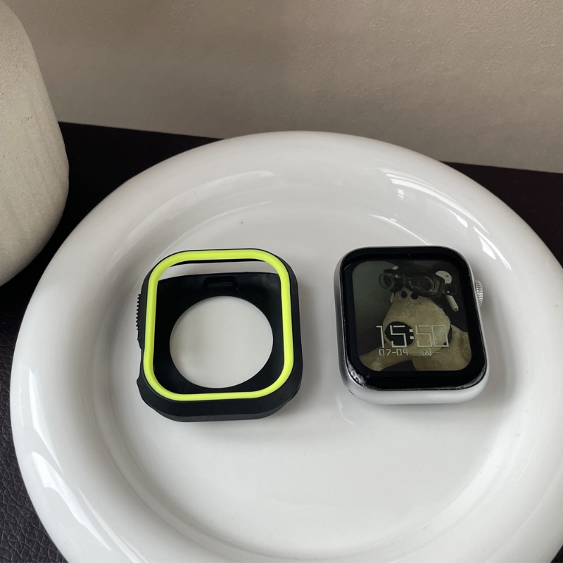 Vỏ silicone Mềm Bảo Vệ Đồng Hồ Apple Watch 44mm 40mm 42mm 45mm 41mm 38mm 49mm 6 / 3 SE 7 / 8 Ultra 3 2 45mm