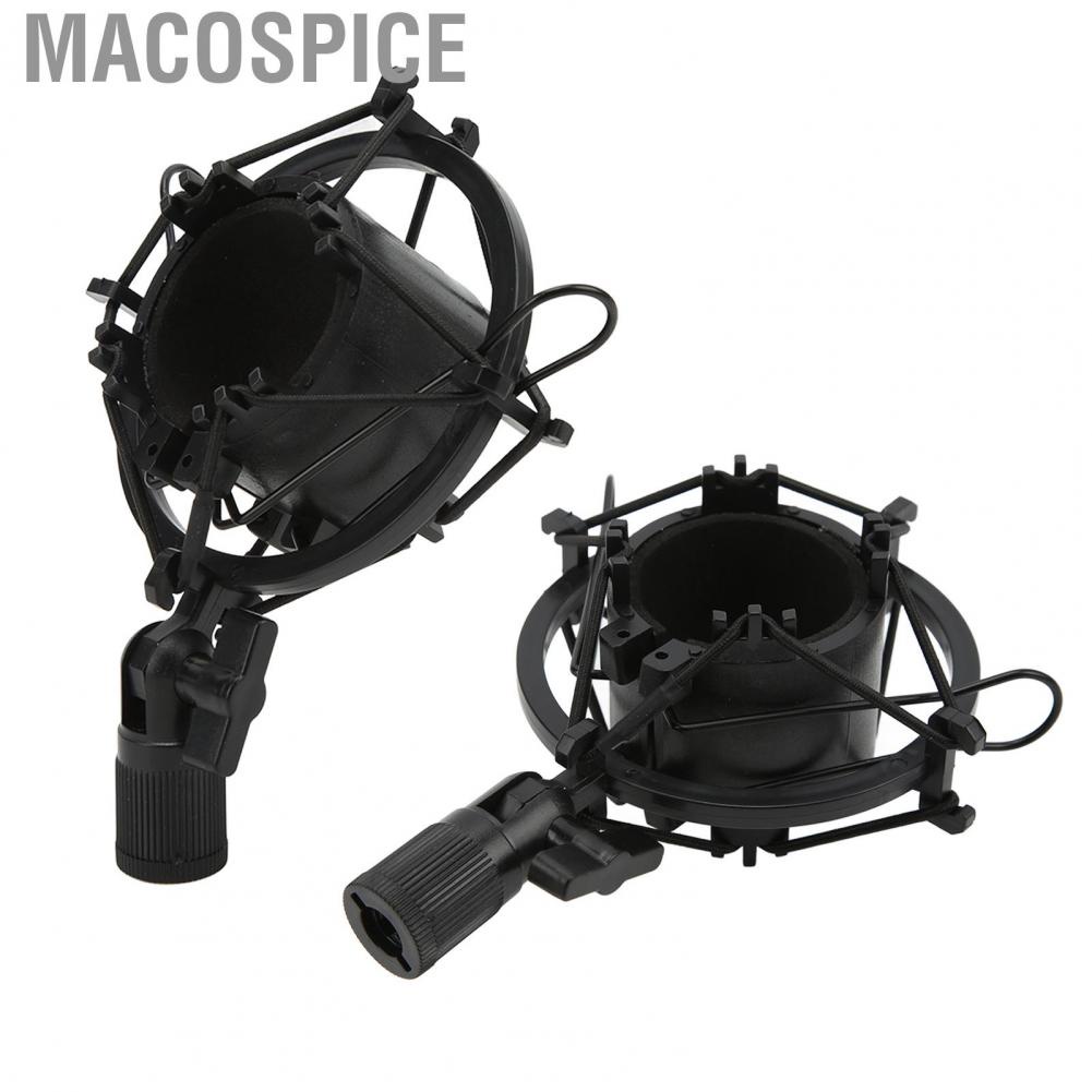 Macospice Microphone Shock Mount Holder Mic  47‑57mm For Recording ZIN