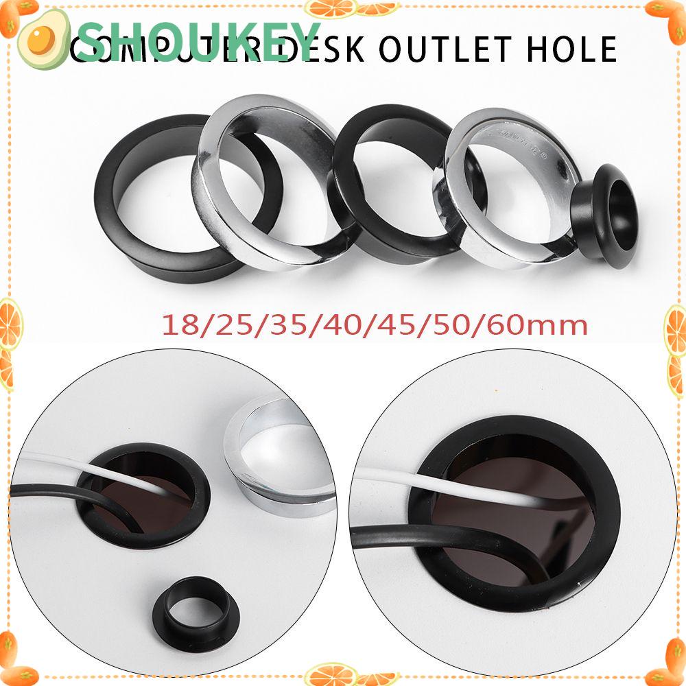 Vỏ Bọc Lỗ Cắm Dây Cáp Gọn Gàng Bằng Hợp Kim Kẽm Tiện Dụng