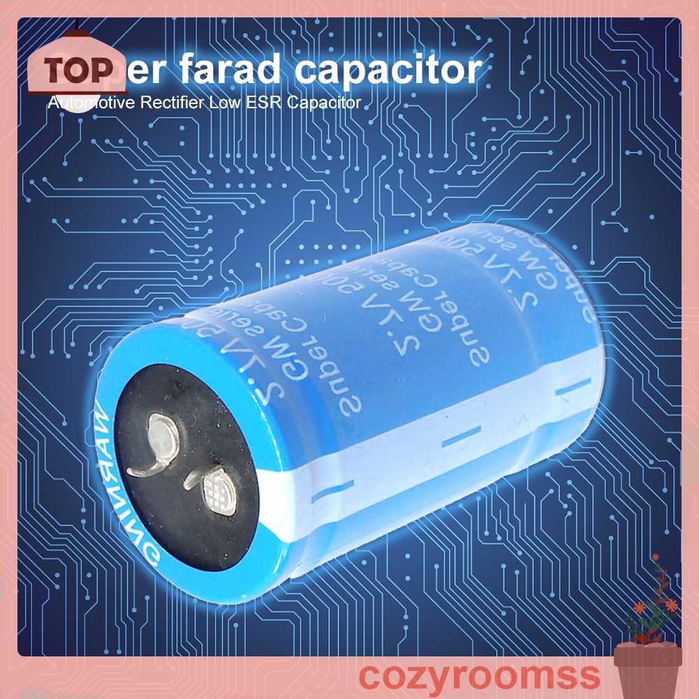 Tụ Điện 2.7V 500F 60x35mm ESR