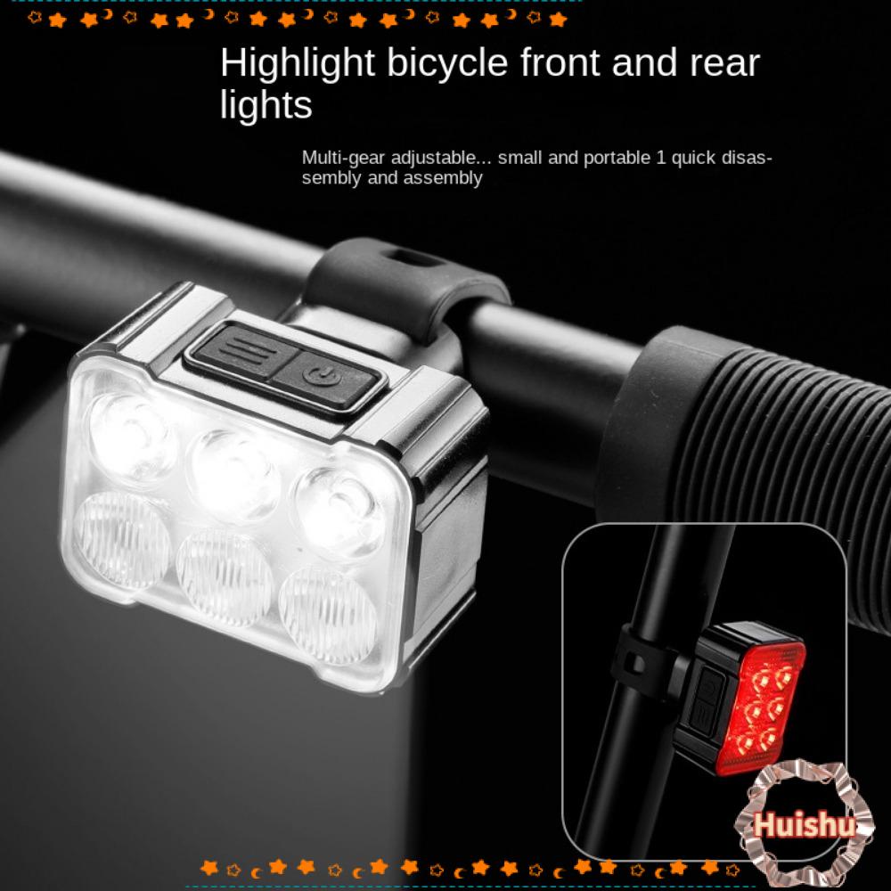 Đèn Đuôi Xe Đạp Bằng Hợp Kim Nhôm Chống Nước Có Thể Sạc Lại Bằng Cổng USB