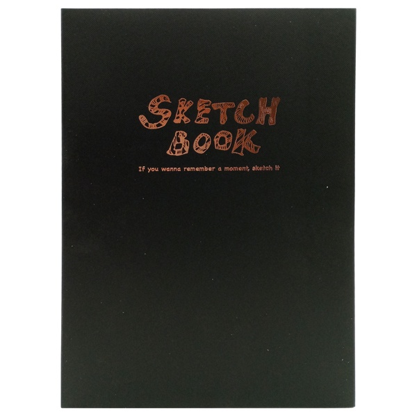 Sổ Vẽ Khâu Gáy A4 80 Tờ Sketch Book - ZEN art 8720 - Màu Đen