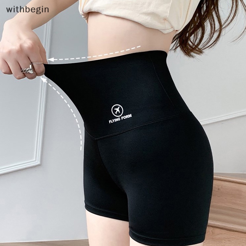 Quần Lót Boxer Lưng Cao 12CM Chất Lụa Lạnh Không Đường May Nâng Mông An Toàn Cho Nữ