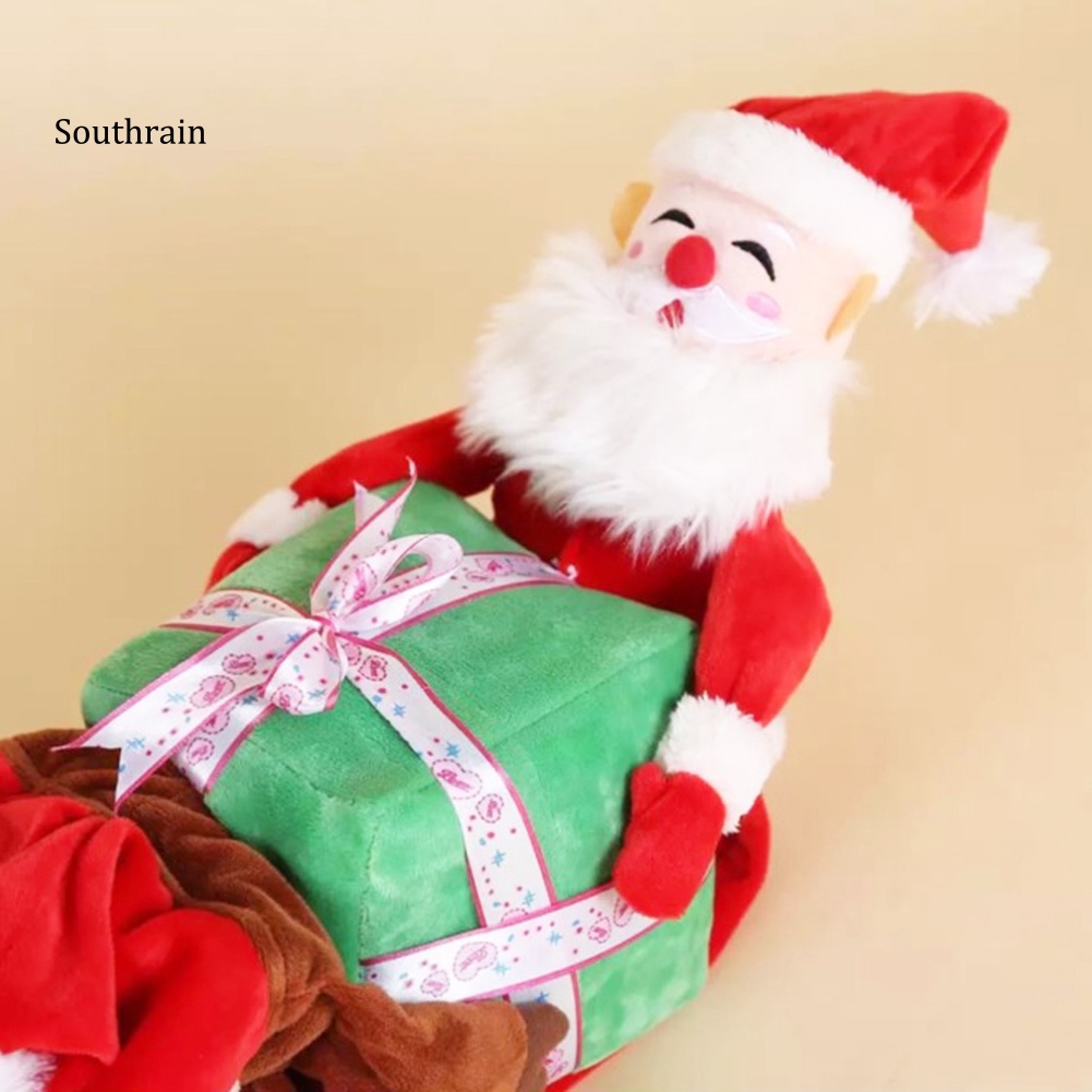 Áo Hoodie Hóa Trang Ông Già Noel / Cún Poodle Trang Trí Giáng Sinh Cho Chó Cưng
