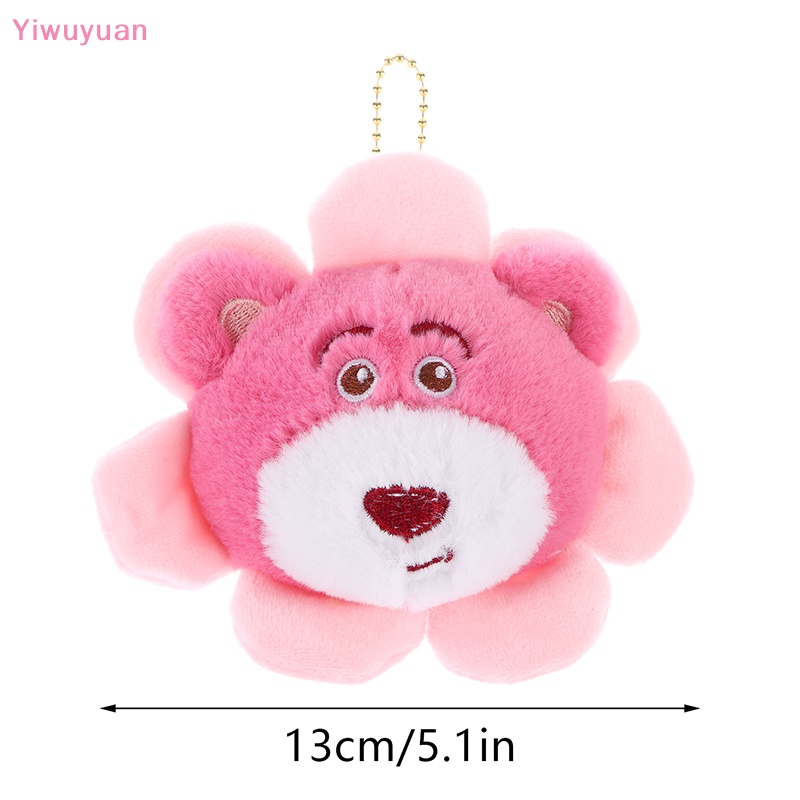 < Yiwuyuan > Móc Chìa Khóa Hình Đồ chơi nhồi bông Hoa Hướng Dương / Gấu Mềm Mại Trang Trí Ba Lô / Túi Xách / Xe Hơi