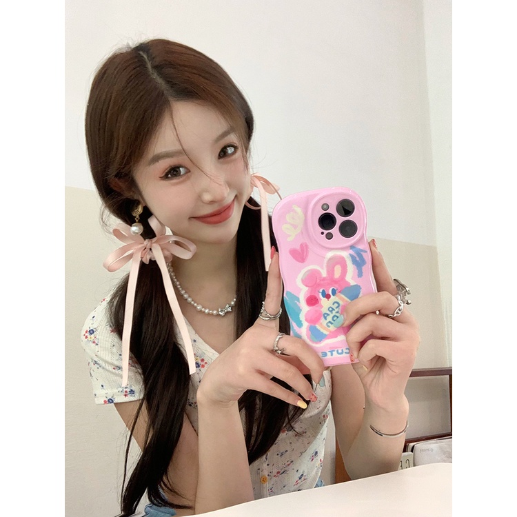 Dây Buộc Tóc Thắt Nơ Lưới Ruy Băng Phong Cách Mới Dành Cho Bé Gái Múa Ba Lê