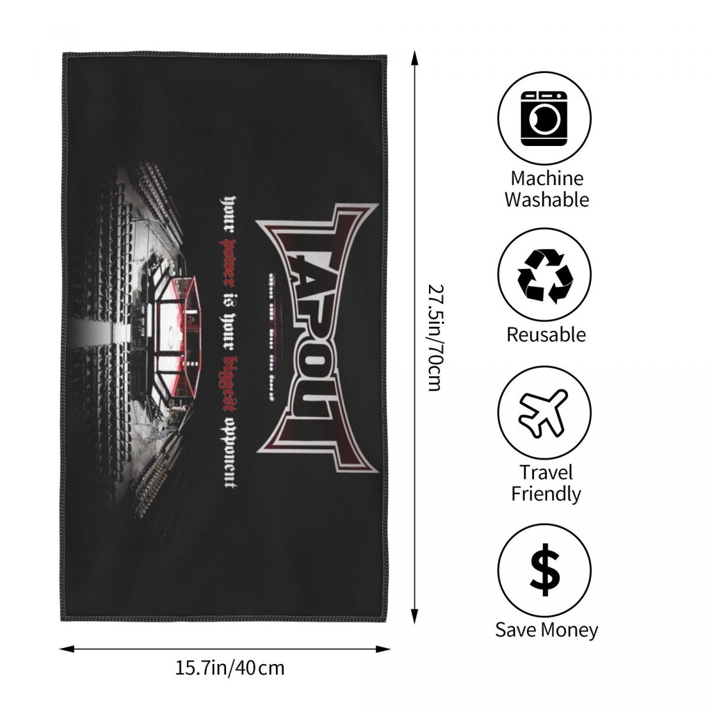 TapOut (1) Khăn thấm hút thân thiện với da Khăn vuông Khăn mặt thể thao ngoài trời Khăn đầu chạy bộ 