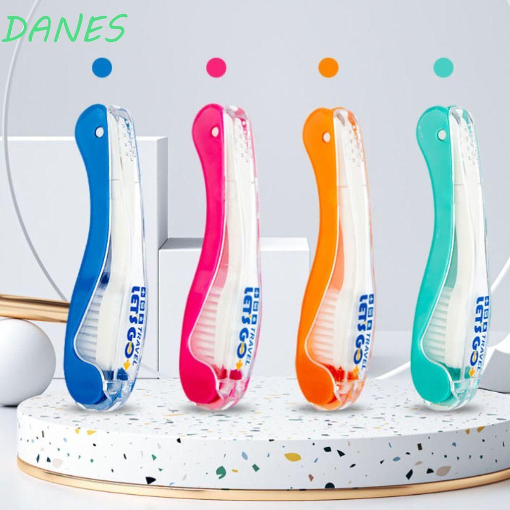 Bàn Chải Đánh Răng Mini Bằng Nhựa Có Thể Gấp Gọn Tiện Dụng Khi Đi Du Lịch