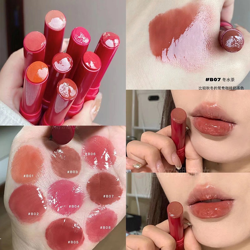 Son Môi HERORANGE Màu Đỏ Dưỡng Ẩm Chống Thấm Nước Lâu Trôi