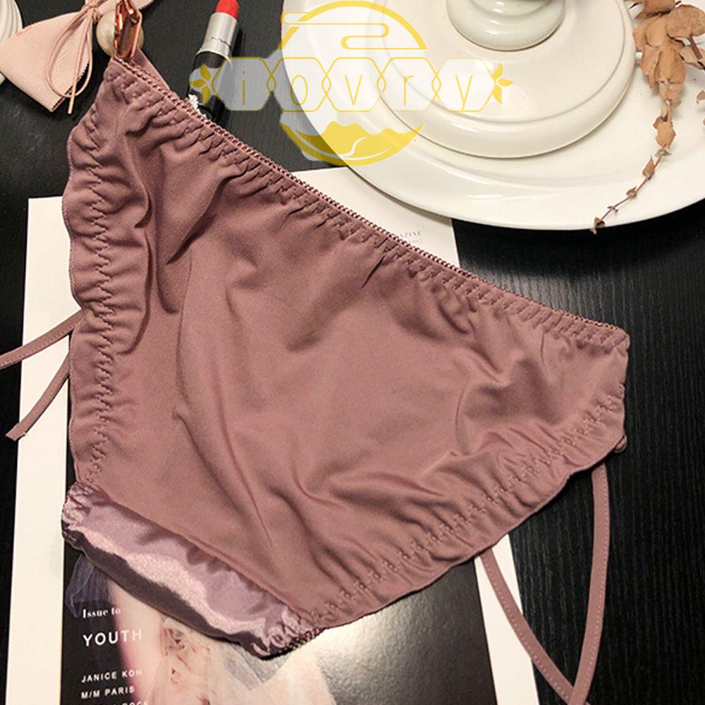 Quần Lót Cotton Lưng Vừa Phong Cách Lolita Ngọt Ngào Cho Nữ